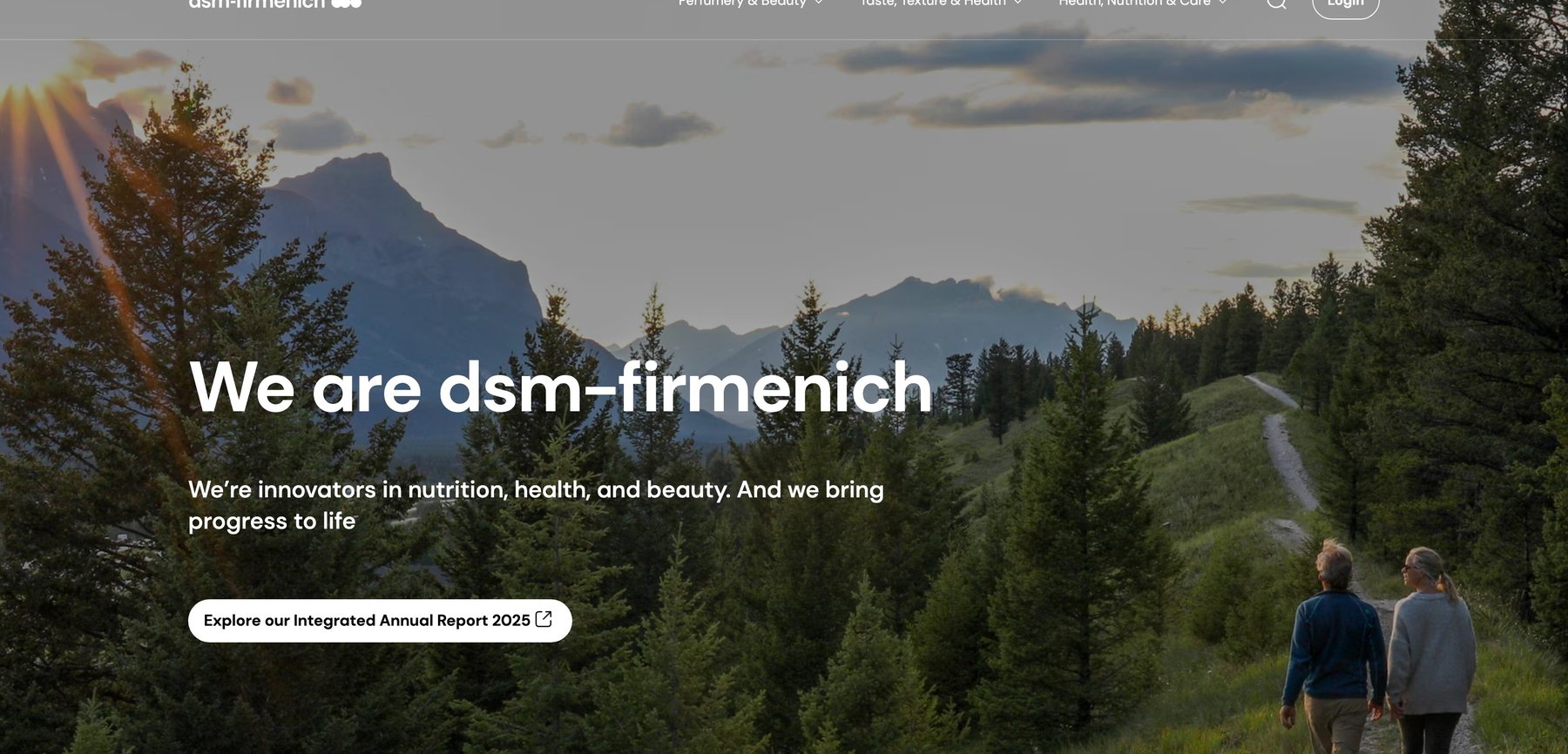 DSM (now dsm-firmenich) brand hero