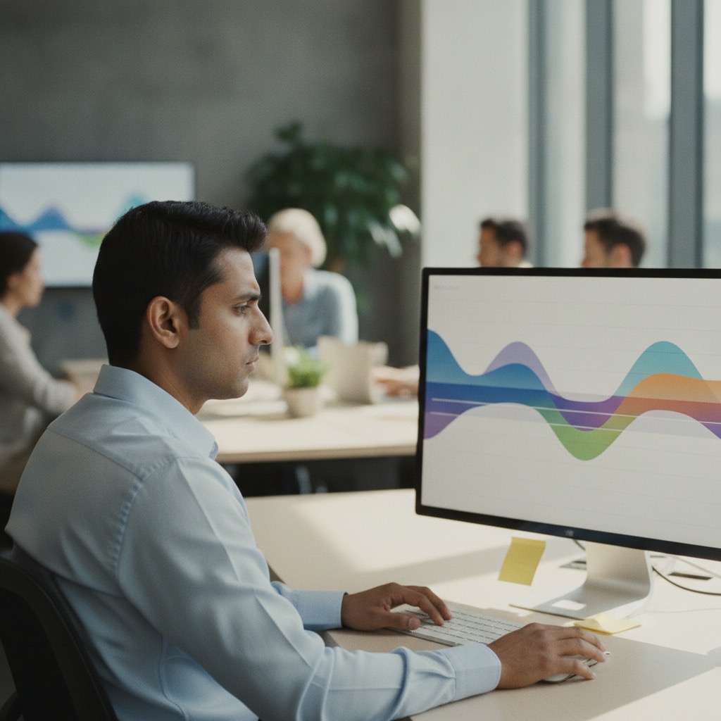 An analyst reviewing a cultural intelligence platform dashboard of country dimension scores
